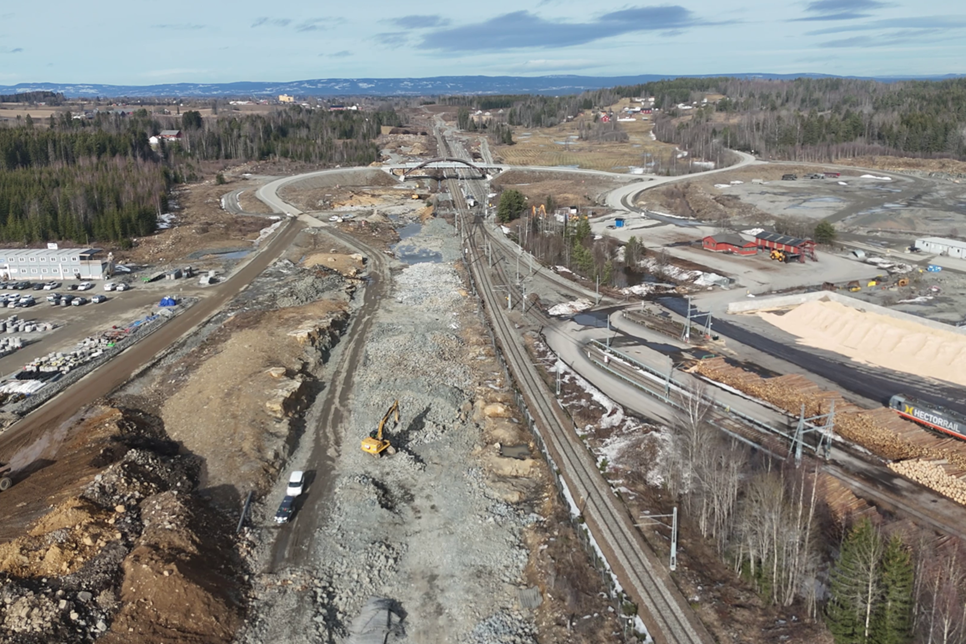 Bildet viser oversikt over Sørli