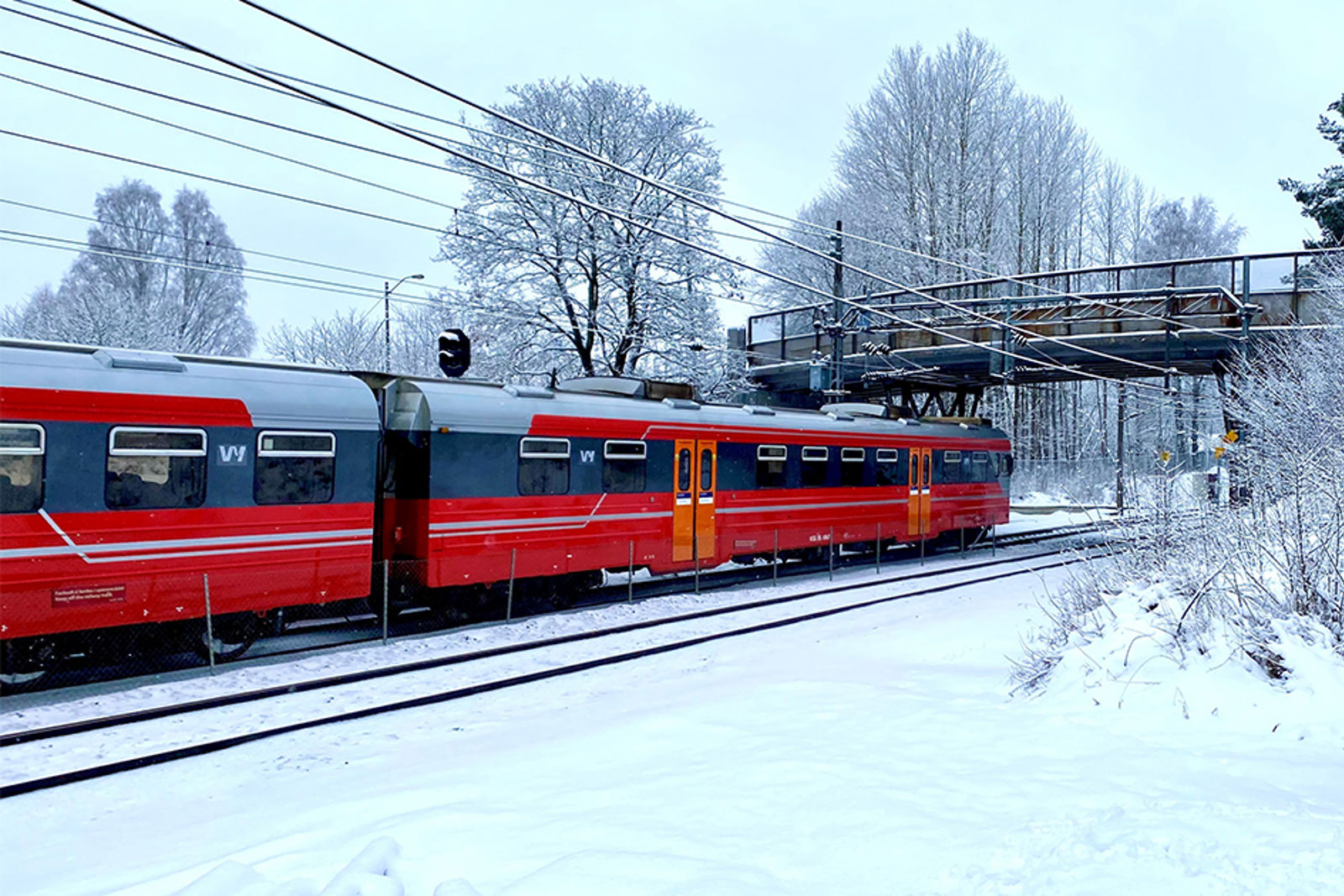 Passasjertog på Østfoldbanen